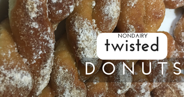 Nondairy Twisted Donuts