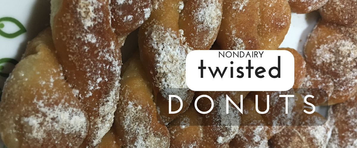 Nondairy Twisted Donuts