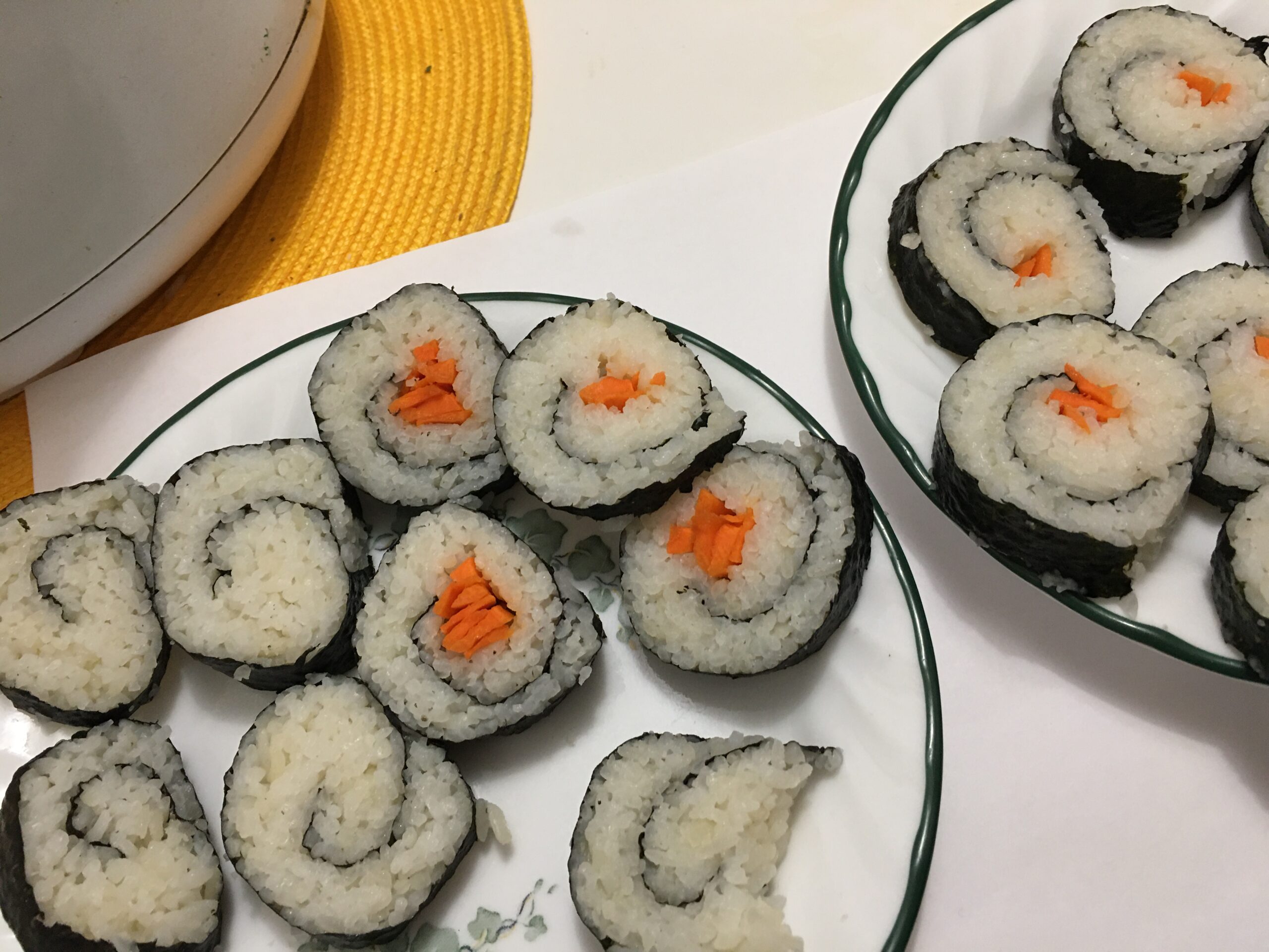 sushi rolls