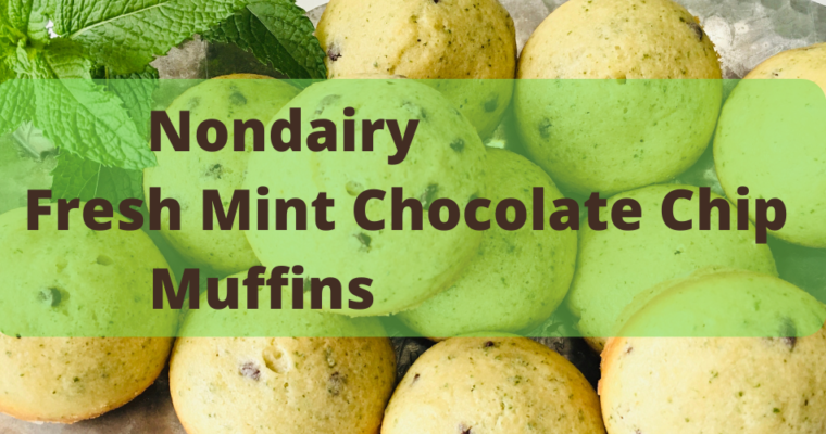 Mint Chocolate Chip Muffins