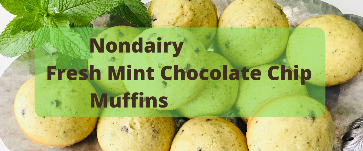 Mint Chocolate Chip Muffins