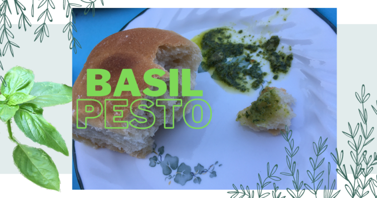Easy Vegan Basil Pesto