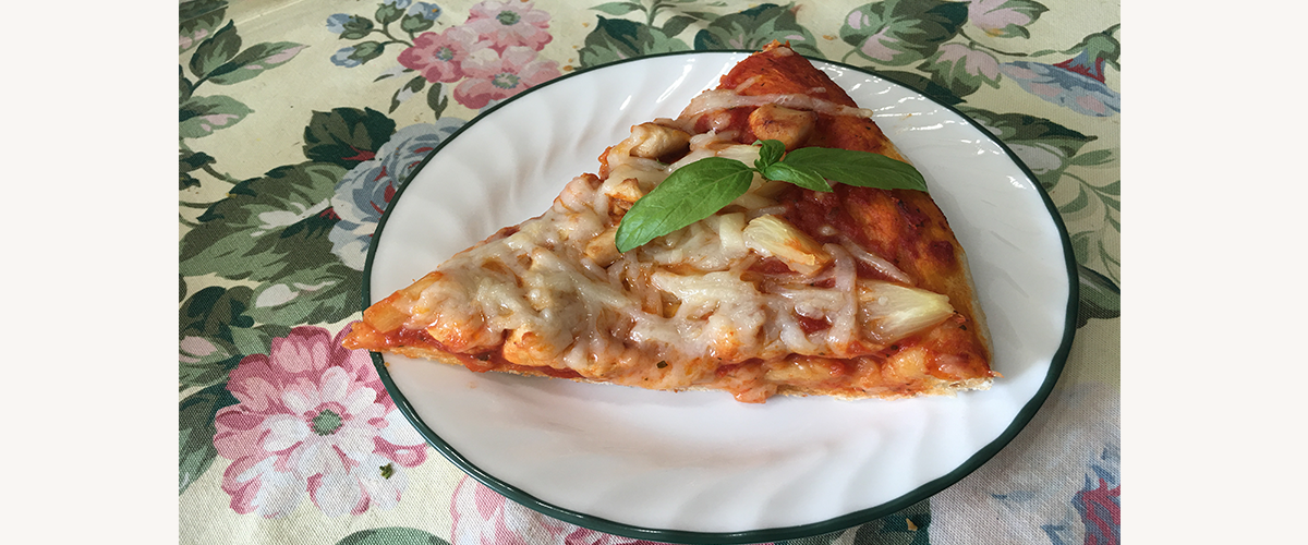 Chicken and Pineapple Pizza