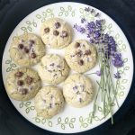 dairy-free lavender cookie