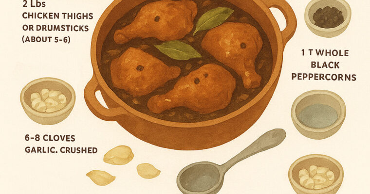 Filipino Chicken Adobo: A Taste of Comfort in Every Bite